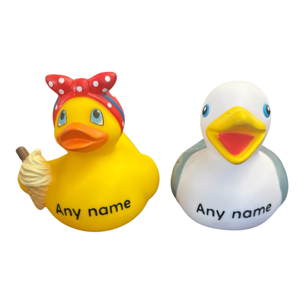 Personalised ducks
