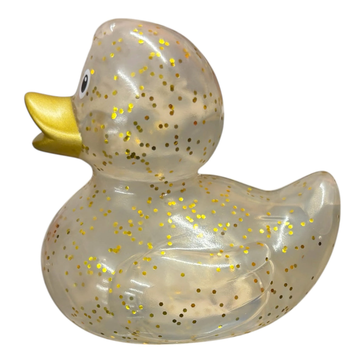 Gold Glitter Duck