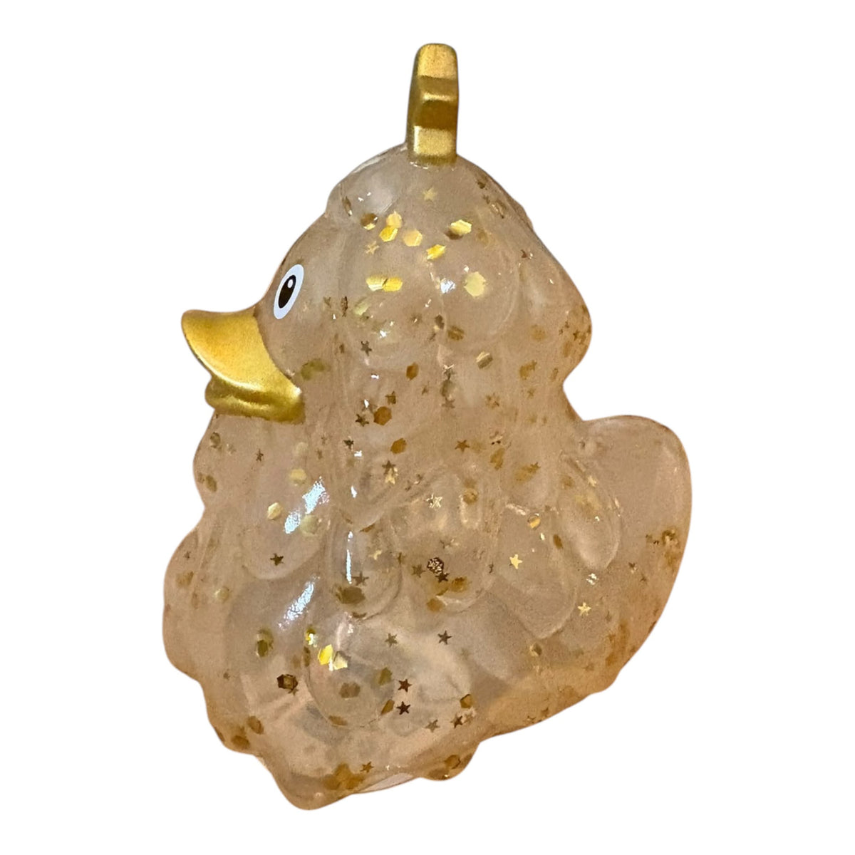 Christmas tree gold glitter