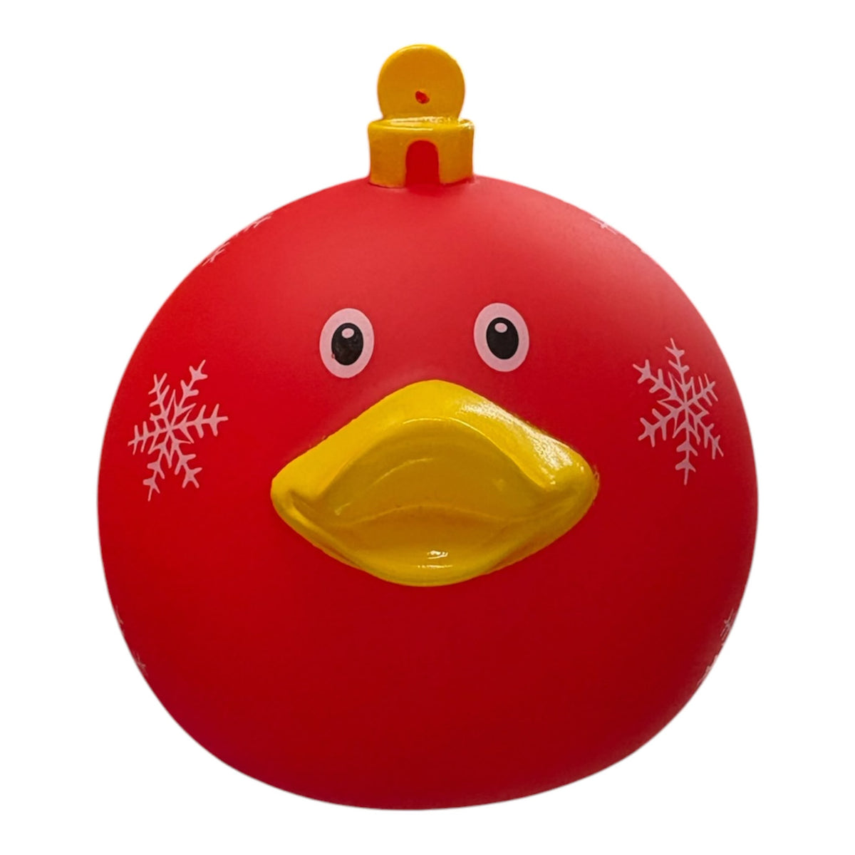 Red Christmas bauble duck