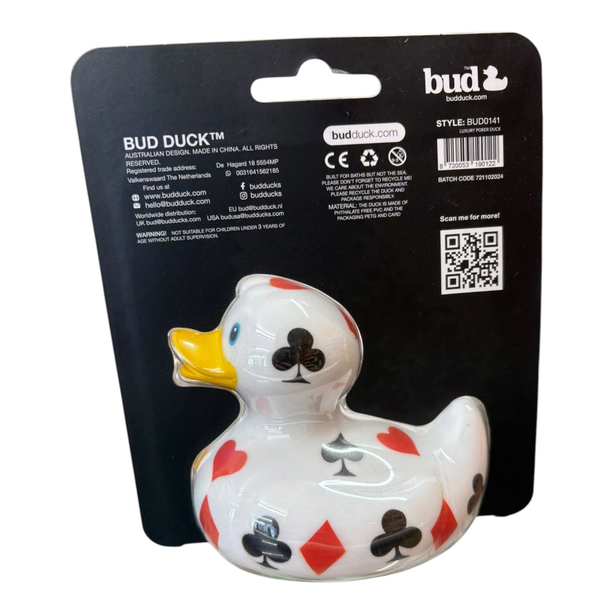 Bud Ducks Poker Duck