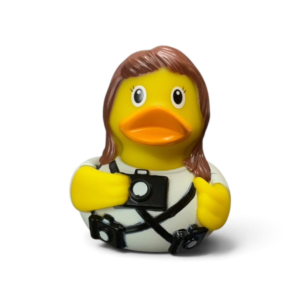 Female Photographer Duck