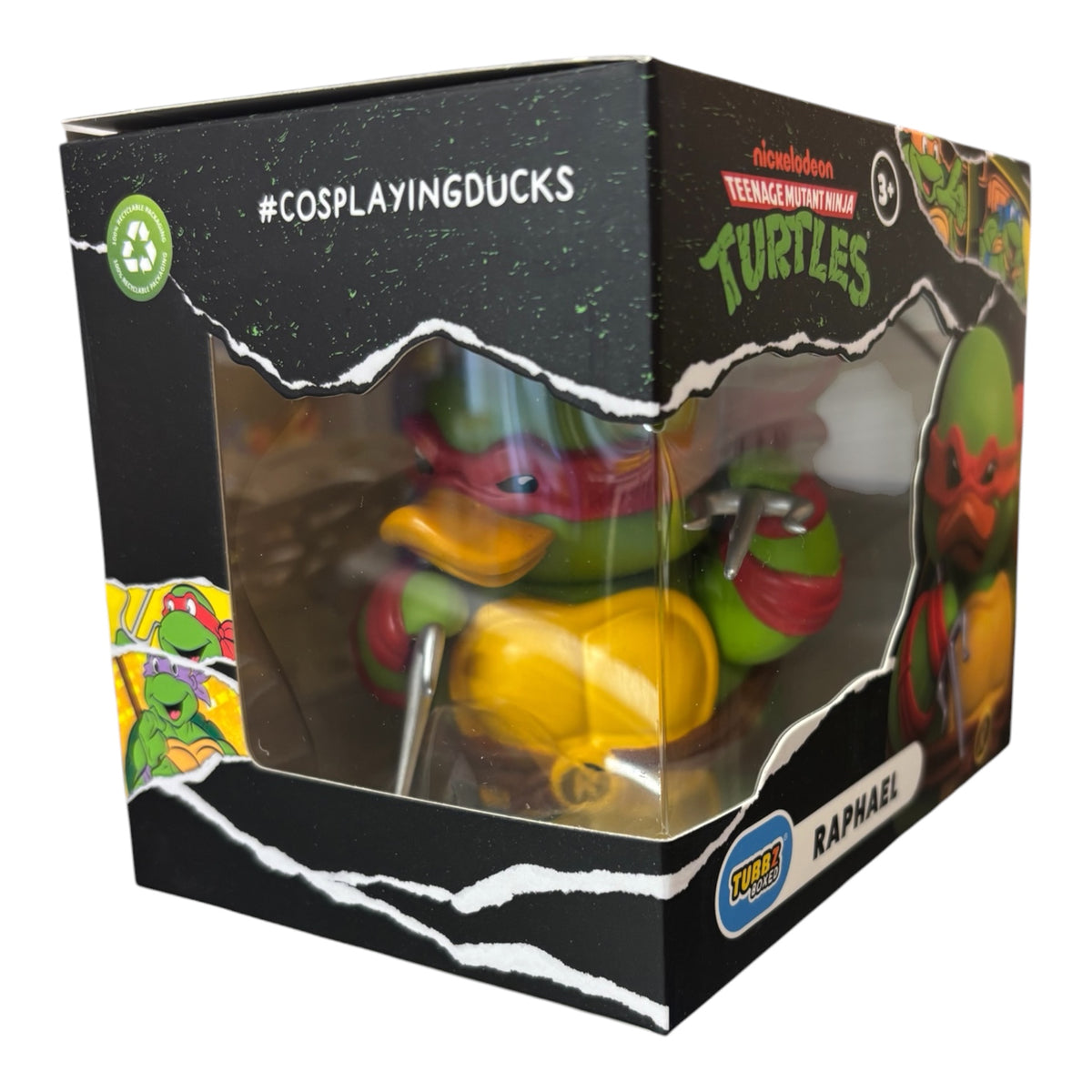 Tubbz boxed edition Teenage Mutant Ninja Turtles Raphael duck