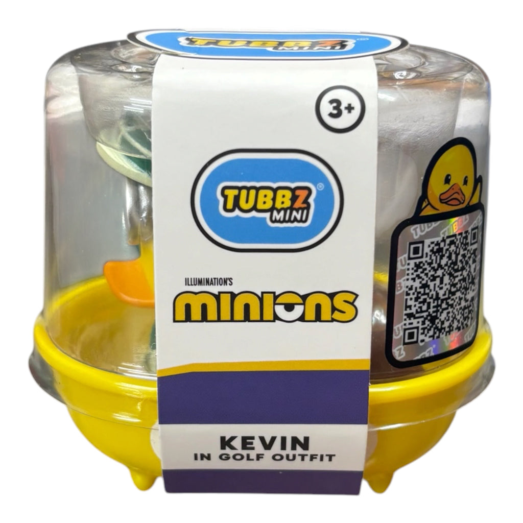 Mini Tubbz Minions Kevin in a golf outfit