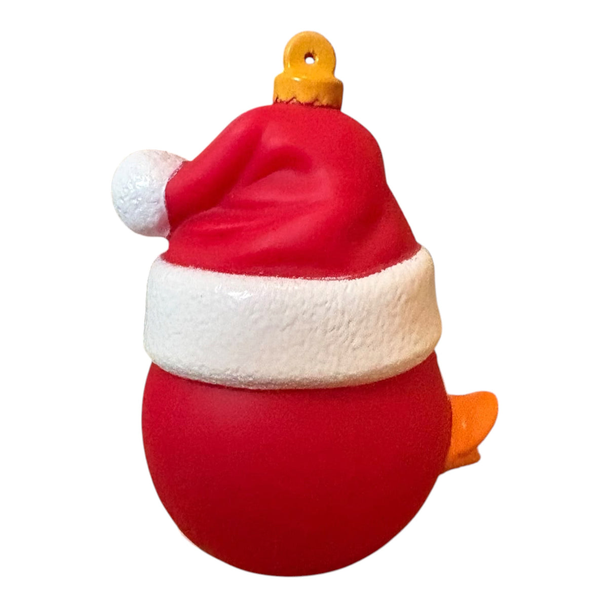 Christmas ball with hat duck