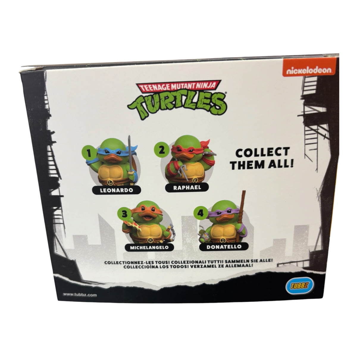 Tubbz boxed edition Teenage Mutant Ninja turtles Donatello