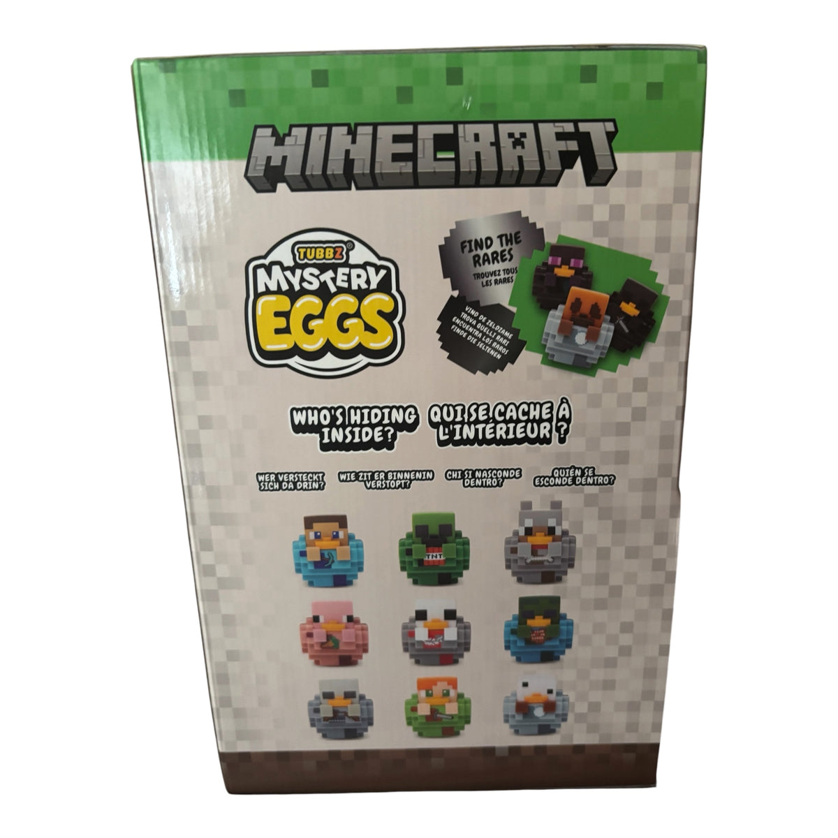 Tubbz mystery Minecraft eggs