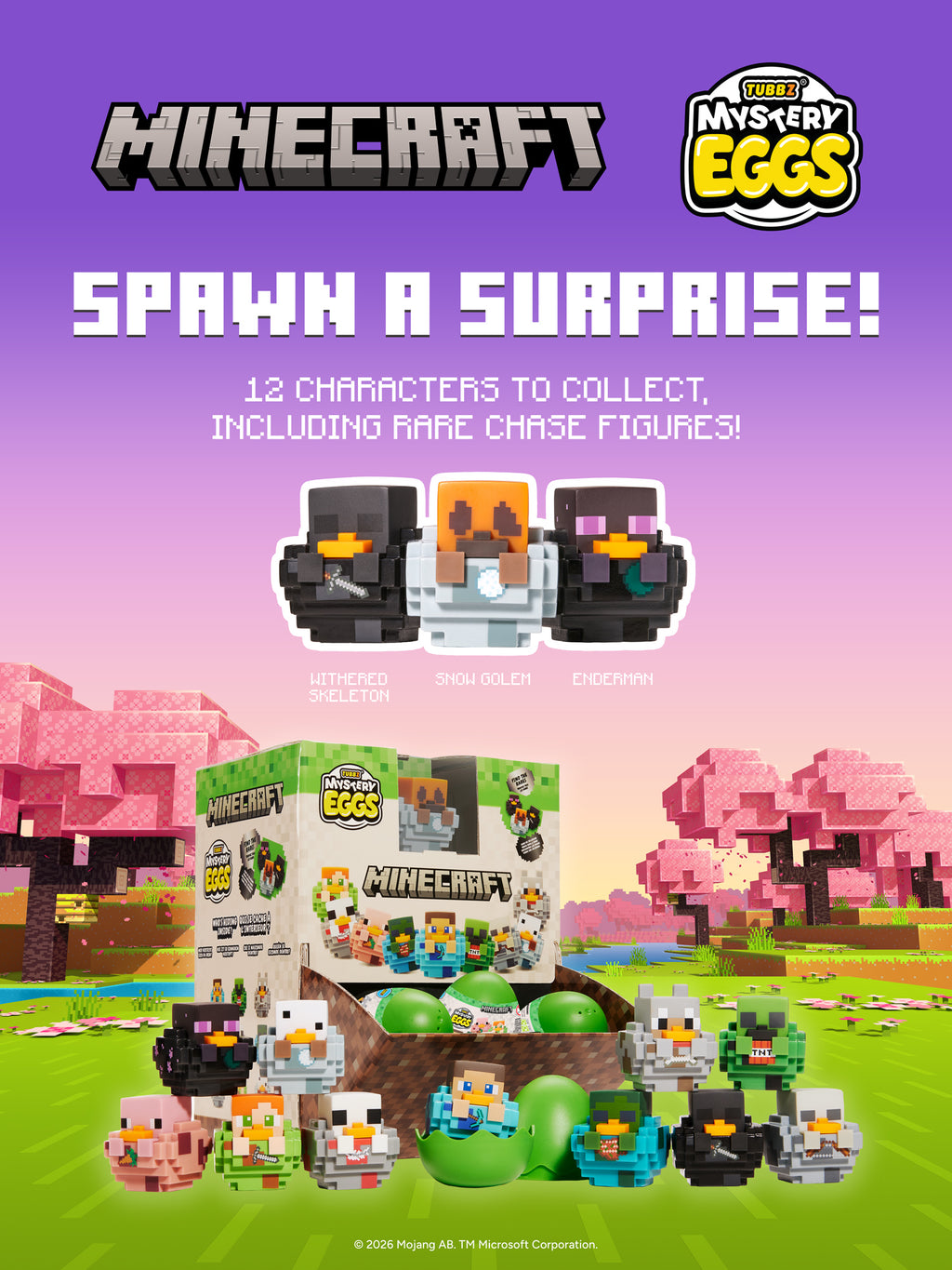 Tubbz mystery Minecraft eggs