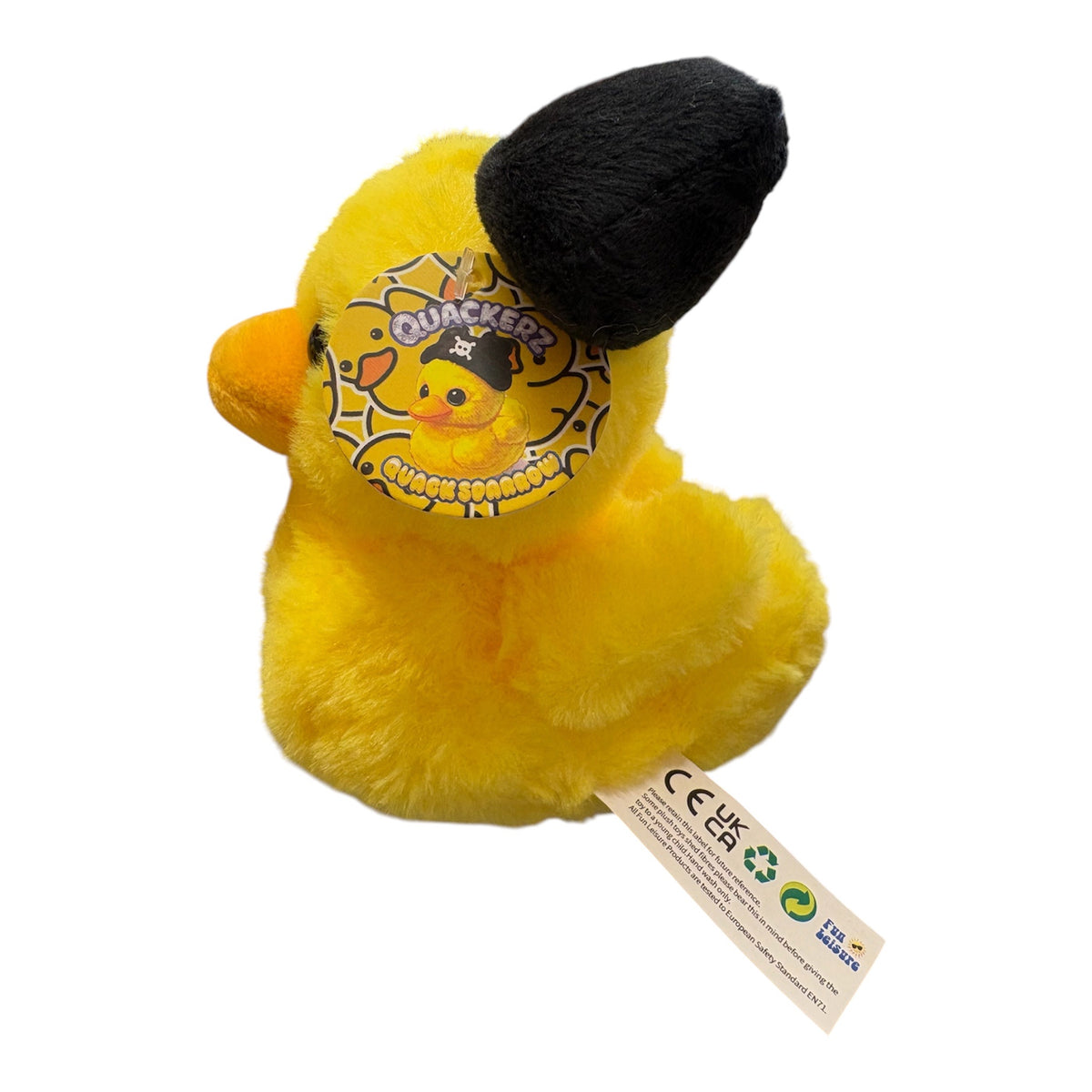 Small Pirate Plush Duck