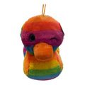 Large Rainbow Plush Duck