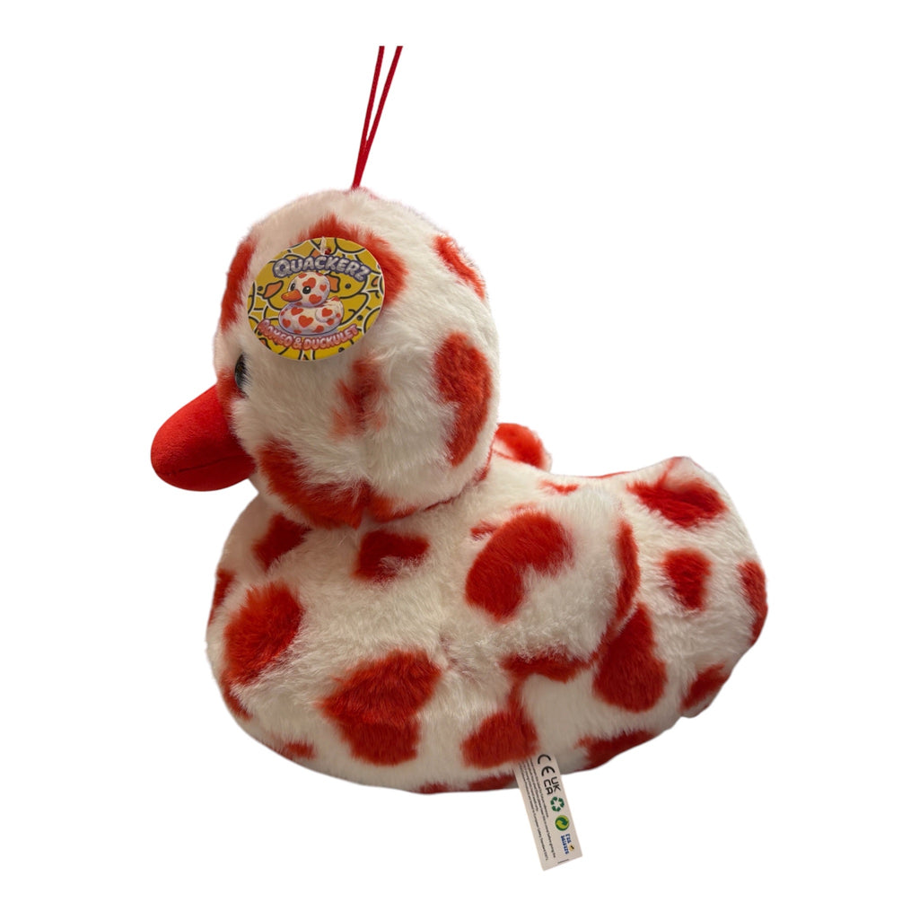 Large Heart Plush Duck