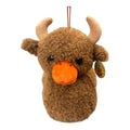 Large Highland Cow Plush Duck