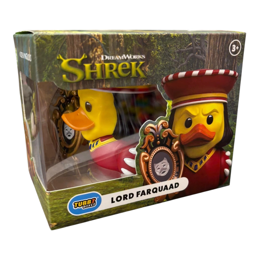 Tubbz boxed edition Shrek Lord Farquaad duck